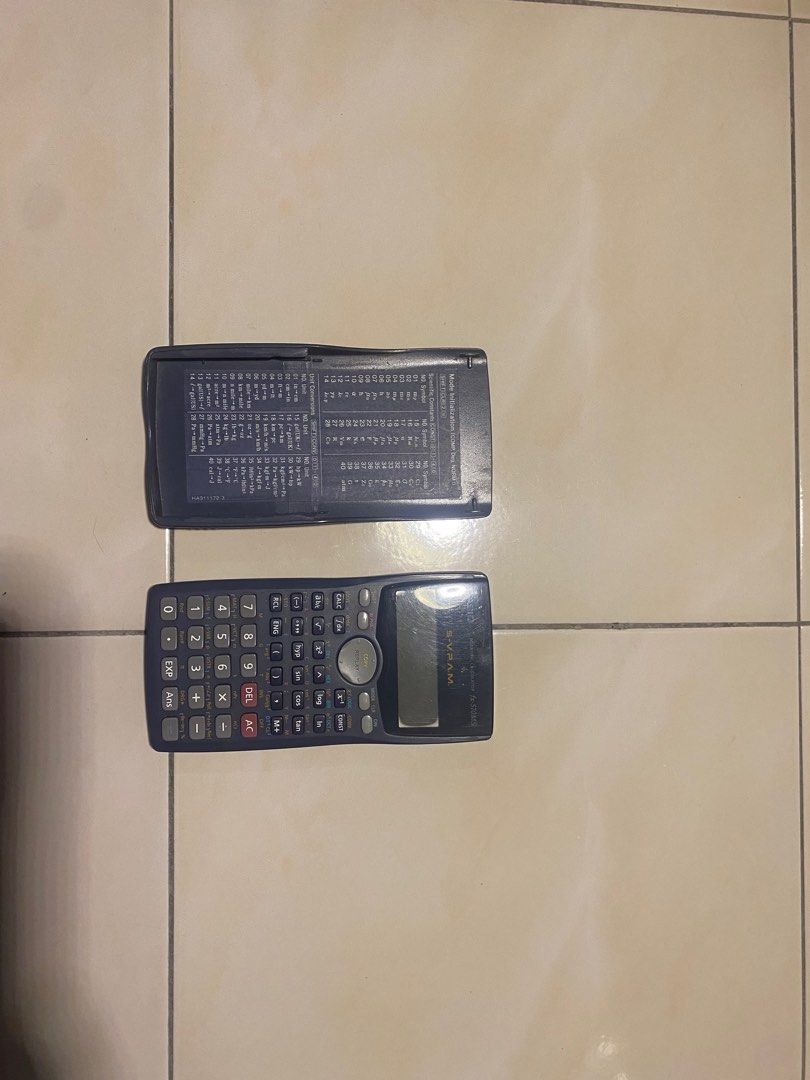 Casio Calculator (Category: Stationery & School Supplies) located in Tanjung Bungah. Submitted by ll227 (Listing ID 1379293133, Image 1). Description: Price Open to Nego.