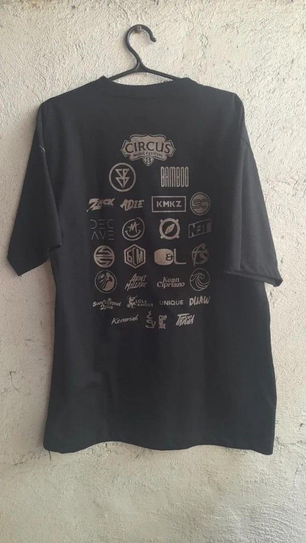 Circus Music Festival Tee (Category: Tshirts & Polo Shirts ) located in Manila. Submitted by terrible_things (Listing ID 1379207403, Image 2). Description: Dimes: 21" W 27.5" L Fits S to M add sf.