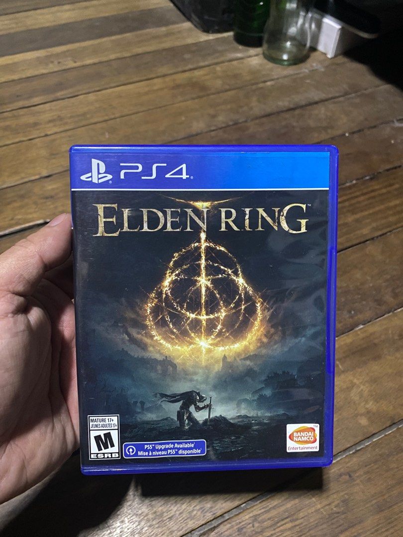 ELDEN RING PS4 R-ALL REGION (Category: PlayStation) located in San Pedro. Submitted by dodge.roll01 (Listing ID 1379316891, Image 1). Description: ELDEN RING PS4 COMPATIBLE WITH PS5 console 1800 ONLY SLIGHTLY NEGO PASS SA BARAT AUTO IGNORE Good workings CONDITION NO ISSUE DONE PLAYING THE GAME. San Pedro laguna meet up or shipping by lalamove by Gcash payment once andito na rider kayo magbobook para safe at iwas scam kayo..
