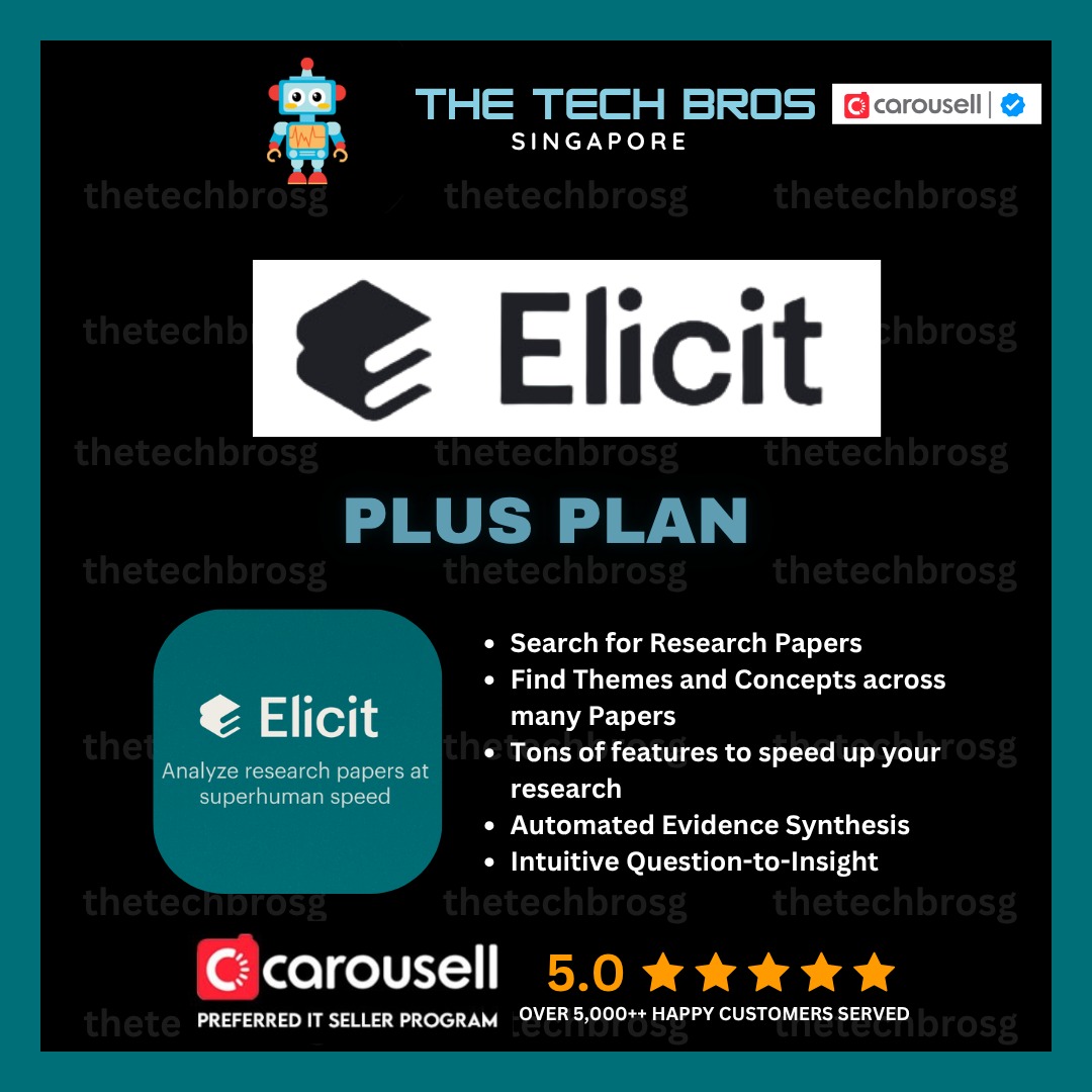 ⭐️Elicit Plus Plan Gift Card - AI Research Assistant for Smarter ...