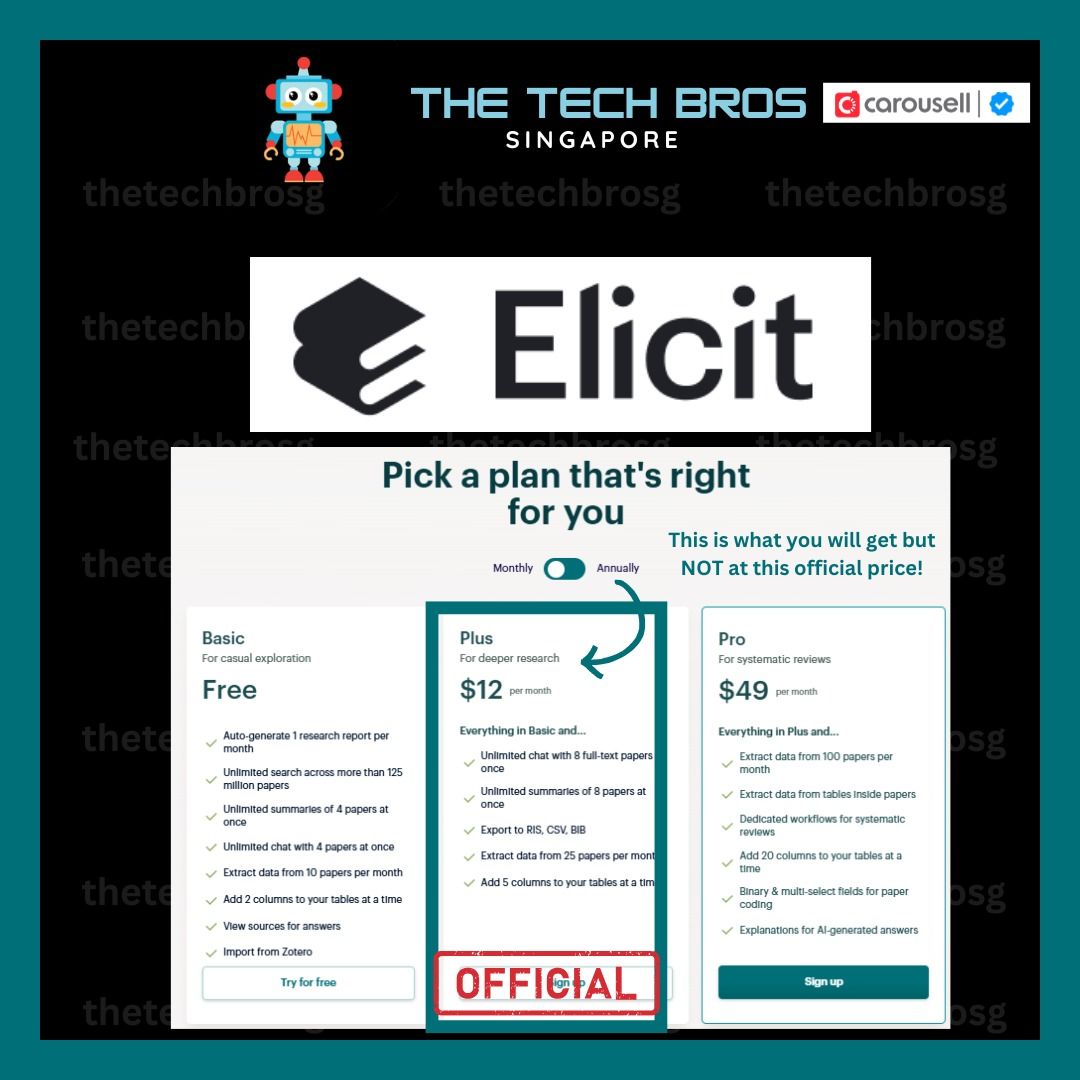 ⭐️Elicit Plus Plan Gift Card - AI Research Assistant for Smarter ...