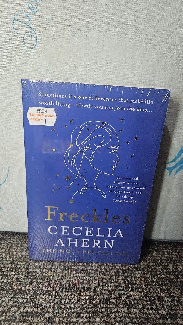 Freckles by Cecelia Ahern (Category: Storybooks) located in Quezon City. Submitted by coolbeans02 (Listing ID 1379303726, Image 1). Description: Freckles by Cecelia Ahern Still in plastic packaging ₱300 Message for any questions!.