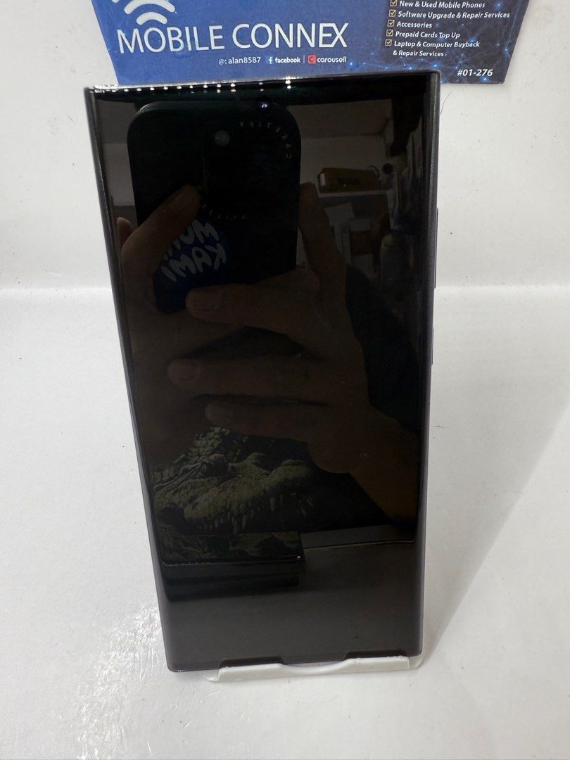 Galaxy S23 Ultra 5G 256GB Phantom Black (Category: Samsung) located in Singapore. Submitted by alan8587 (Listing ID 1379160089, Image 2). Description: .