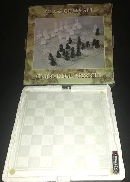 Glass Chess no box (Category: Other Sports Equipment and Supplies) located in Los Banos. Submitted by princessbotique (Listing ID 1379290769, Image 3). Description: Glass Chess no box Only Php 500 First come First Serve Please add shipping fee From Los Banos Laguna Meetups per arrangement MOP GCash first to pay basis No reservations No COD No checkout PM MY PAGE if interested Please Like and Follow.