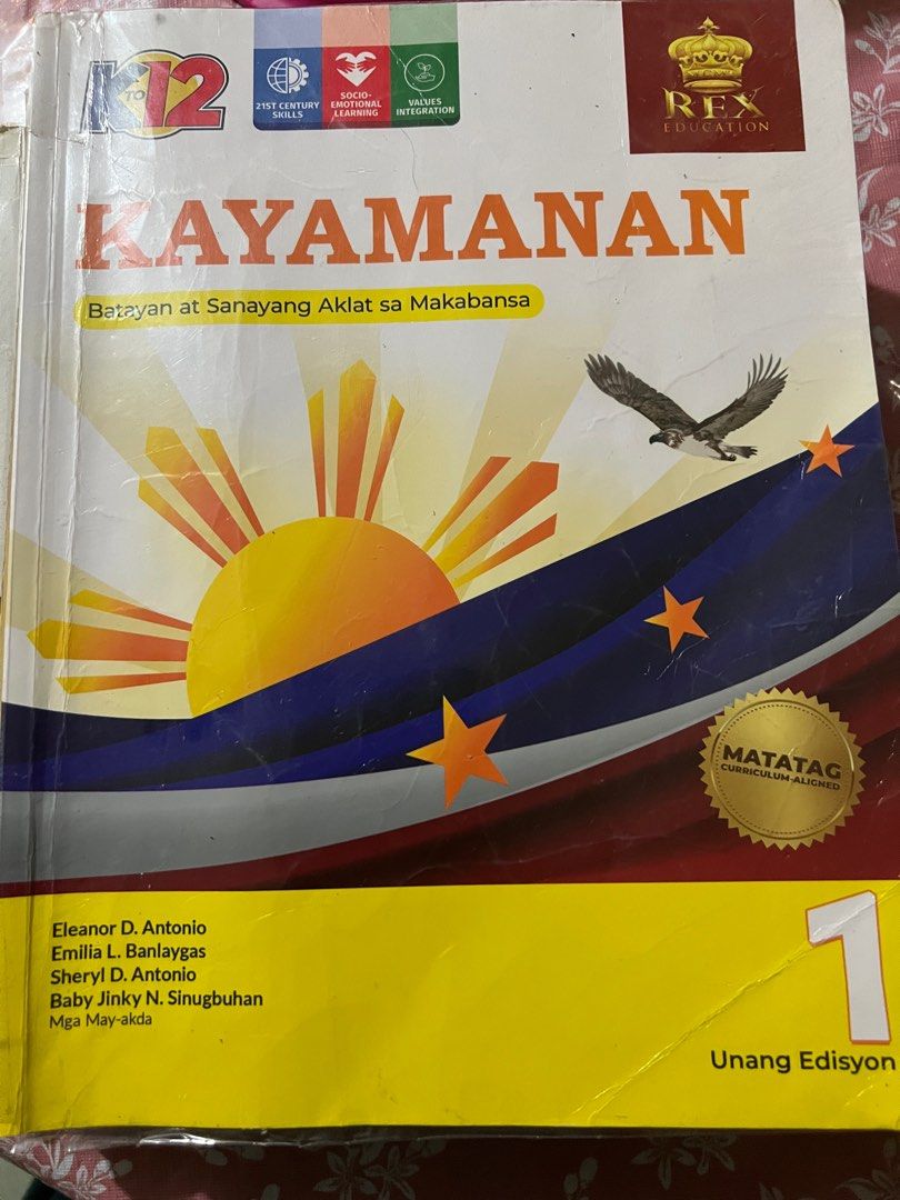 Grade 1 Books for Sale (Category: Textbooks) located in Quezon City. Submitted by bebelablabnimylad (Listing ID 1379177283, Image 2). Description: Grade 1 Books for Sale take all for only 500pesos . 100 pesos each 📕Language- Integrated English for Effective Communication 📕Science- Exploring the World through Elementary Science 📕Kayamanan- Batayan at Sanayang Aklat sa Makabansa 📕Math- Enfolding Mathematics in Life.
