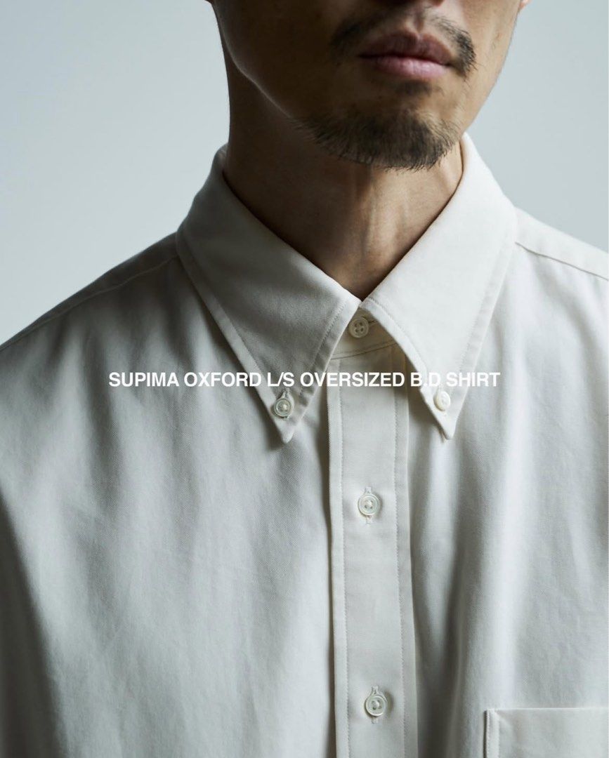Graphpaper 京都3周年限定　スーピマオックスフォードシャツ Graphpaper KYOTO 3rd Anniversary Limited Edition 