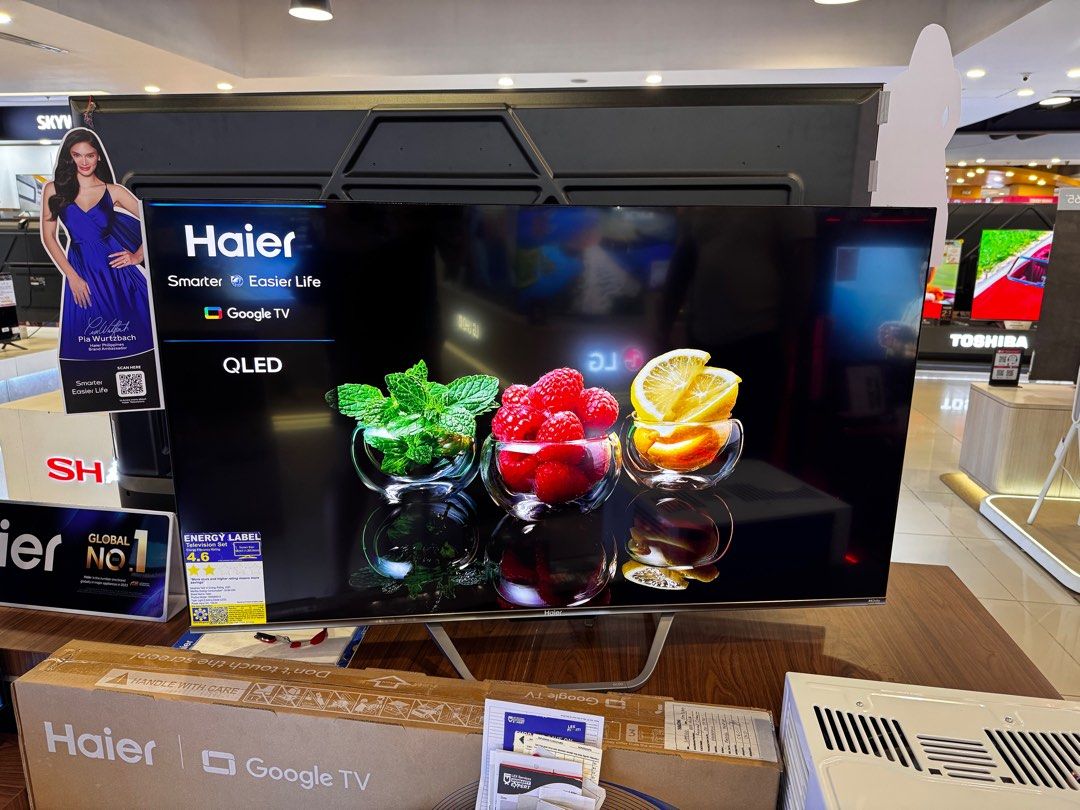 👉🏼HAIER TV 📺 ‼️ (Category: TV) located in Manila. Submitted by almnantnr (Listing ID 1379188037, Image 1). Description: We Offer Cash and Credit Card Transactions (minimal Charges may be applied for Credit Card Payment) For Sale! We Have Physical Stores. H43S80EUX - 16,990 H50S80EUX - 19,990 H55S80EUX - 21,990 H65S80EUX - 30,990 H50S800UX - 21,690 H55S800UX - 23,290 H65S800UX - 31,690 H85S800UX - 74,590 H98S900UX - 160,990 H65C900UX - 74,290 3