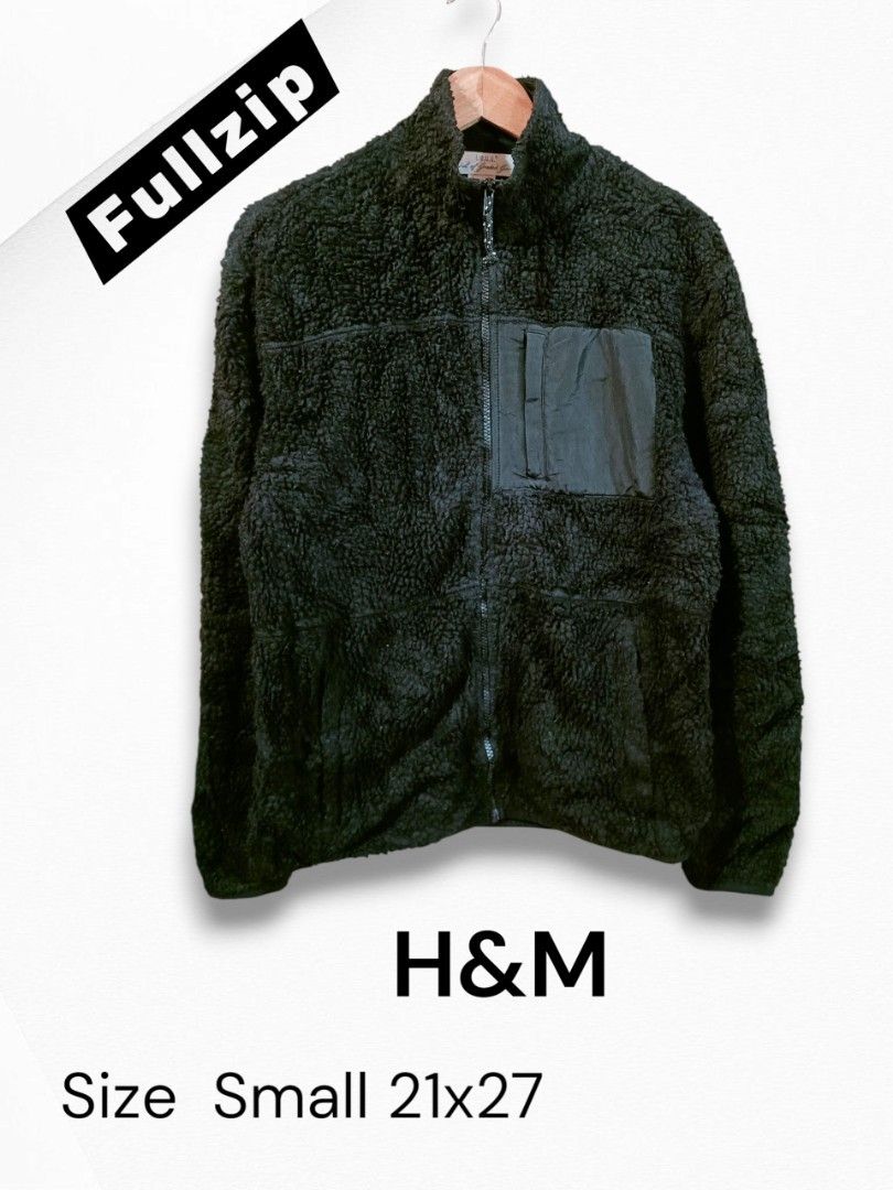 H&M fullzip jacket (Category: Coats, Jackets and Outerwear) located in Quezon City. Submitted by selectorsthrift (Listing ID 1379279373, Image 1). Description: used like new fullzip jacket with chest pocket in excellent condition no issue dimes 21x 27.
