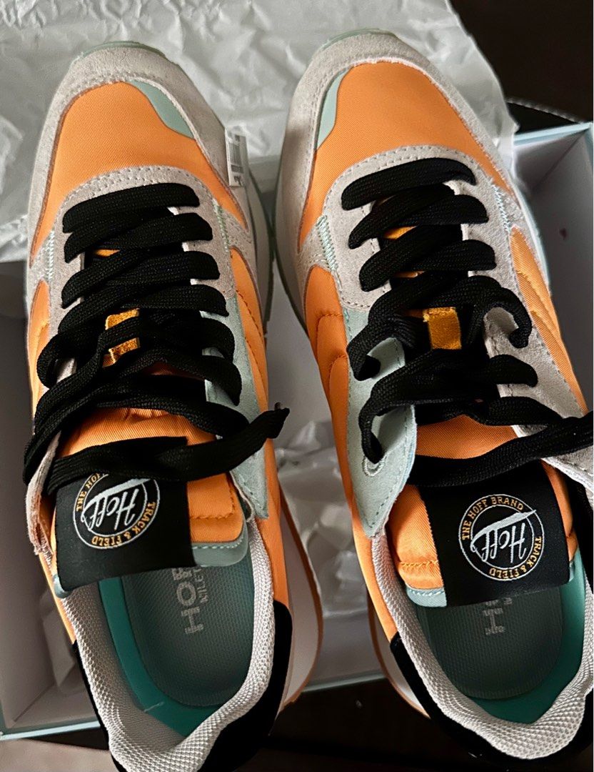 Hoff Brand (Category: Sneakers) located in Quezon City. Submitted by spatio (Listing ID 1379262614, Image 1). Description: Hoff brand. Size 37 (eu) true to size Bought in rustans. Brand new. My daughter in law doesn’t like the colors. used once.
