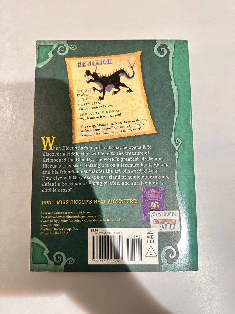 How To Train Your Dragon Preloved Book (Category: Children's Books) located in Quezon City. Submitted by kl.secondhand (Listing ID 1379266556, Image 2). Description: Rfs: decluterring.