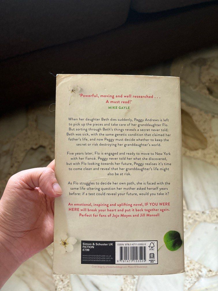 If you were here - Alice Peterson (Category: Storybooks) located in Silang. Submitted by dyben (Listing ID 1379139811, Image 2). Description: .