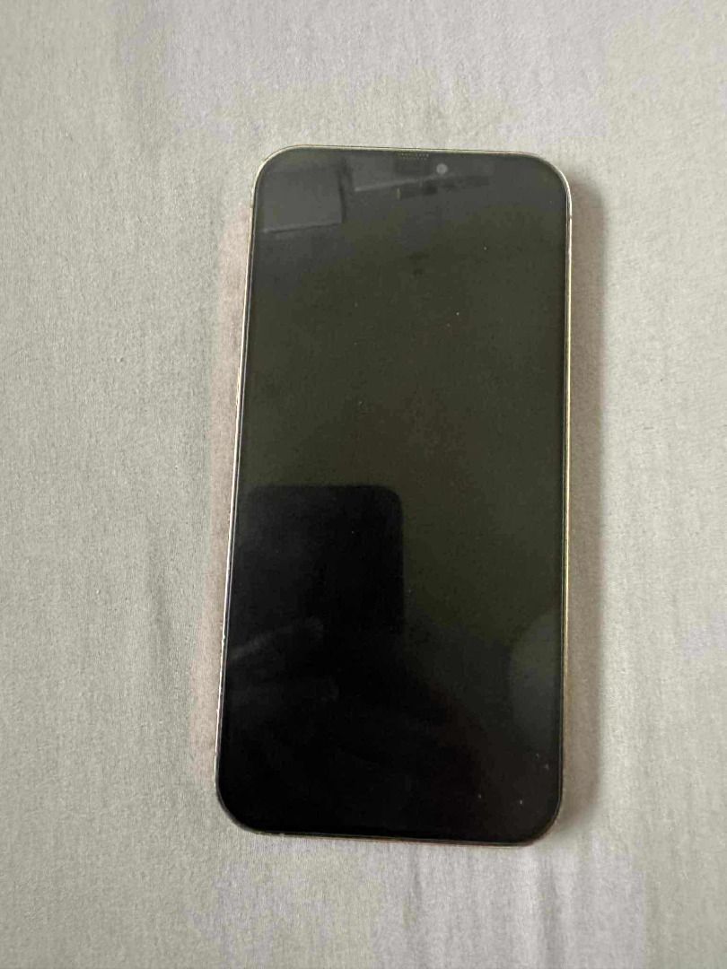iPhone 12 Pro Max (Category: iPhone 12 Series) located in Manila. Submitted by rayxdaniel (Listing ID 1379252343, Image 2). Description: 12 Pro Max 128 GB Globe Locked Honest Issue : Face ID / Replaced LCD Bawal sa maselan but selling for only 15k Negotiable.