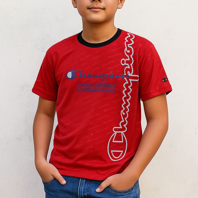 Kaos Jersey Olahraga Anak Remaja CHAMPION Second Size 160