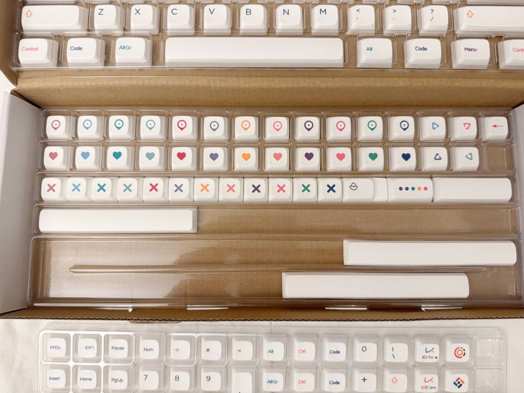 KBDfans Coloured NP Keycap Set63220267951361114