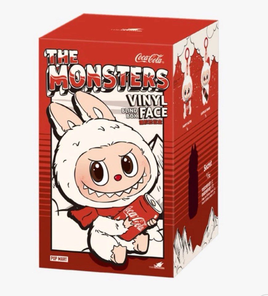 Labubu Coca Cola 全新未開封new box unopened , 興趣及遊戲