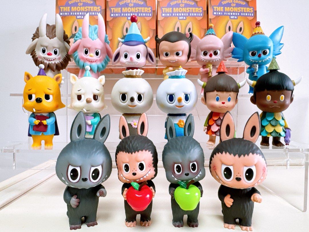 Labubu絕版精靈天團Mini Figures Set A Set B盲盒How2work The