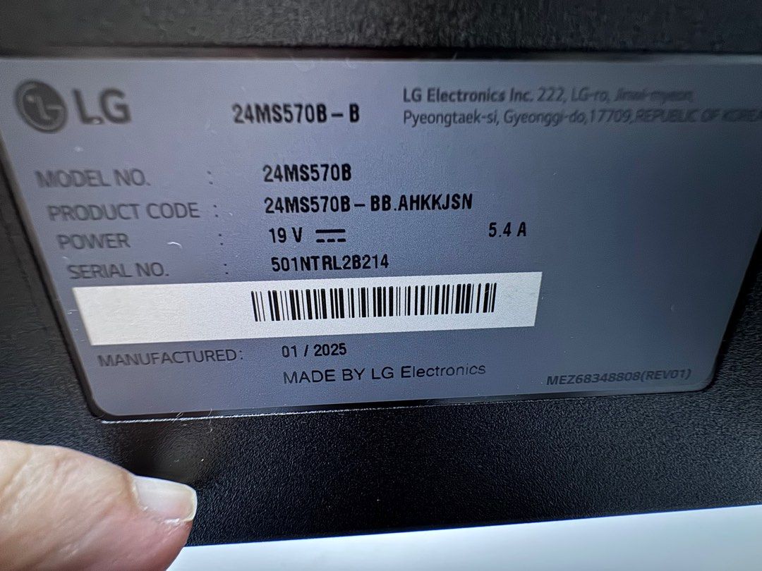 LG 24MS570B Monitor63222783171457112