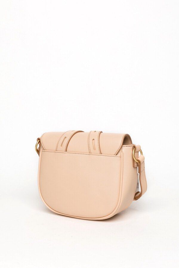 Love Moschino Round Buckle Shoulder Bag (Category: Bags & Wallets) located in Singapore. Submitted by huhoops (Listing ID 1379161247, Image 3). Description: Brand new with dustbag & tag Retail Price: $580 Please note that leather has some peeling at the back of the bag and side due to keeping it aside for quite some time Refer to picture for more details I have applied leather cream for the bag already to prevent the leather from further peeling.