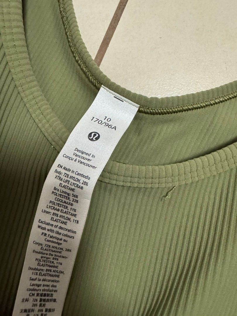 Lululemon long dress (Category: Dresses) located in Del Monte. Submitted by foreignertory (Listing ID 1379198140, Image 3). Description: payment via gcash or bank transfers. authentic bought from abroad and brand new. size 10 fits someone sizw M to L asian size.