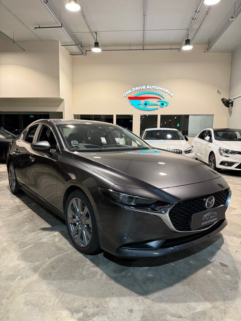 Mazda 3 Sedan Mild Hybrid 1.5 Astina (A) (Category: Used Cars) located in Singapore. Submitted by carsxchange (Listing ID 1379313952, Image 2). Description: 84440900 Clearance Price Mazda 3 Mild Hybrid 1.5A Elegance Jan 2022 from $780 monthly mega promo!! Low mileage 🔥🔥🔥 Mega Promo!!! superb condition! Highest trade in! 🔥🔥🔥🔥🔥🔥🔥🔥🔥🔥🔥🔥🔥🔥🔥🔥🔥 Trusted dealer . Best package Guranteed . Interest rate from 1.68% . 10% downpayment mega 