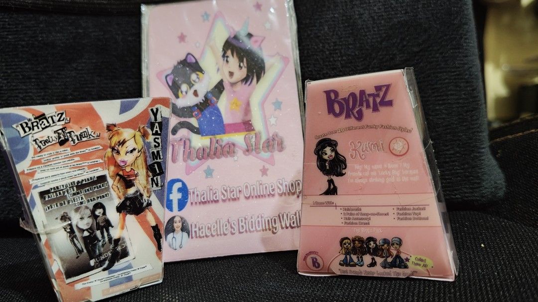 Mini bRatz (Category: Kids Toys) located in Antipolo. Submitted by thaliastar09 (Listing ID 1379225674, Image 3). Description: mini bratz Yasmin and kumi authentic Payment: Online Transfer! GCASH, BPI, BDO and Metrobank MOD: Lalamove & LBC COP For rush shipping FLASH express - by schedule Also available for pickup if you're near my area. - Antipolo Near SM DOWNTOWN & SM MASINAG pm for more info When in Doubt, Check Review - visit my Fb page Thali