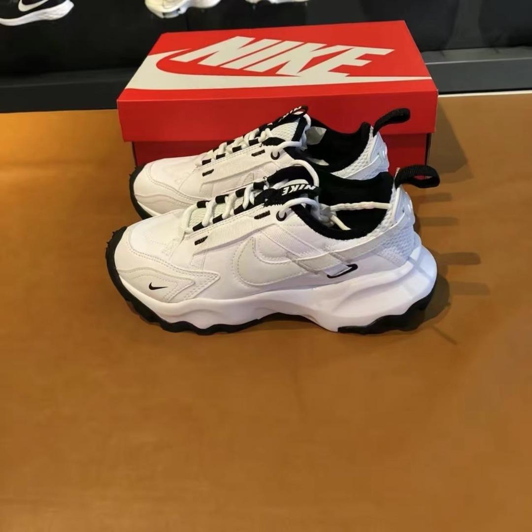 Nike TC 7900 Lx sports casual shoes women's white and black, Men's