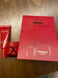 Olay紅金面霜/胜肽專研緊緻精華14ml64207447737475110