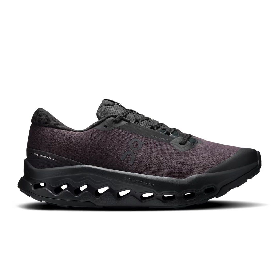 ON Cloudsurfer Trail 2 Waterproof Mens Black/Black (Category: Sneakers) located in Santa Rosa. Submitted by miqboutique (Listing ID 1379209505, Image 2). Description: New Release✨ ON Cloudsurfer Trail 2 Waterproof Mens Black/Black 25-31cm ₱10,900 + SF • ETA July 2nd-3rd wk • 3K DP required • Guaranteed Original Fb page: Miq's Boutique.