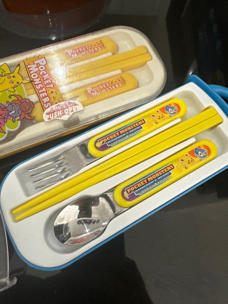 Pokemon skater spoon & fork set (Category: Dinnerware & Cutlery) located in Cainta. Submitted by shopbyyna (Listing ID 1379161789, Image 3). Description: Take all Skater brand.
