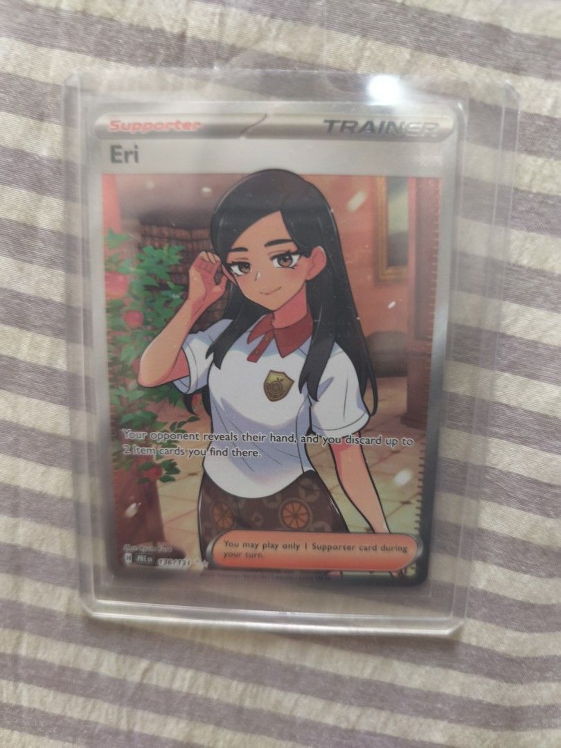 eri pokemon card Amazon.com: Nestura Custom Card for Pet Lovers | Personalized Game-Inspired  Furry Friend Birthday Gifts | Customizable Trading Card with Dog Cat Photo main image 0