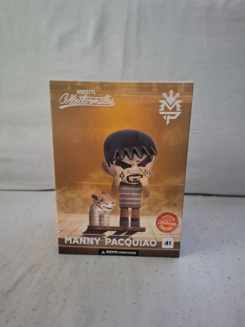Reen Barrera x Manny Pacquiao Collectormates (Category: Vintage Collectibles) located in Makati City. Submitted by aimeetyville (Listing ID 1379273200, Image 1). Description: Reen Barrera x Manny Pacquiao Collectormates MOP: BPI or Gcash item is located in Taguig City meet up at Market Market or Uptown Mall BGC by schedule.
