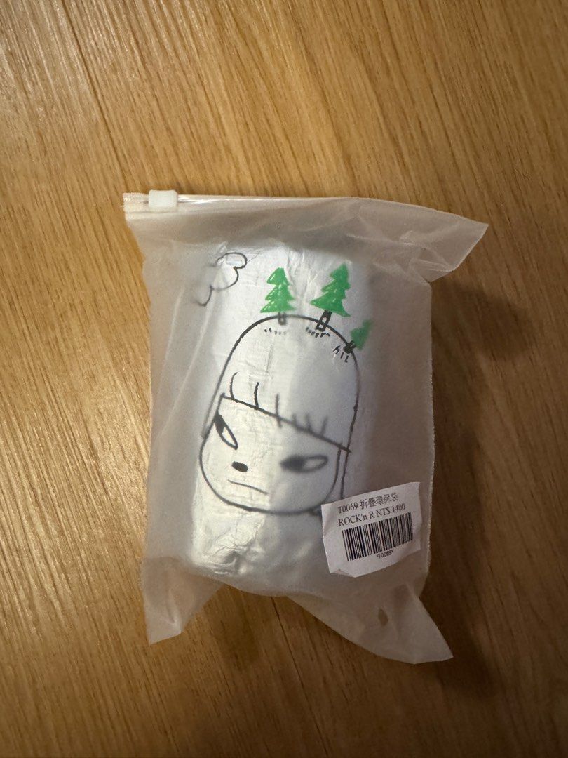 奈良美智:ROCK'n ROLL FOREST 折疊環保袋: , 興趣及遊戲, 手作＆自家