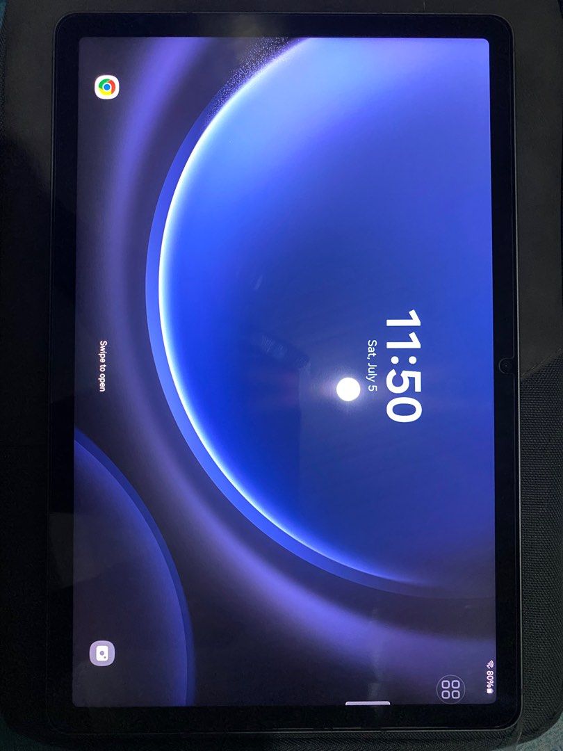 Samsung S9 FE (Category: Android) located in Manila. Submitted by solinabria87901 (Listing ID 1379136423, Image 1). Description: Samsung Galaxy Tab S9 FE (Wi-Fi) + FREE Samsung Keyboard & S Pen – Excellent Condition! ✅ Tablet: Samsung Galaxy Tab S9 FE (Wi-Fi) ✅ Screen Size: 10.9-inch WUXGA+ LCD (90Hz) ✅ Processor: Exynos 1380 (Octa-core) ✅ RAM: 6GB ✅ Storage: 128GB (Expandable via microSD up to 1TB) ✅ Color: Gray ✅ Operating System: Android 13 (O