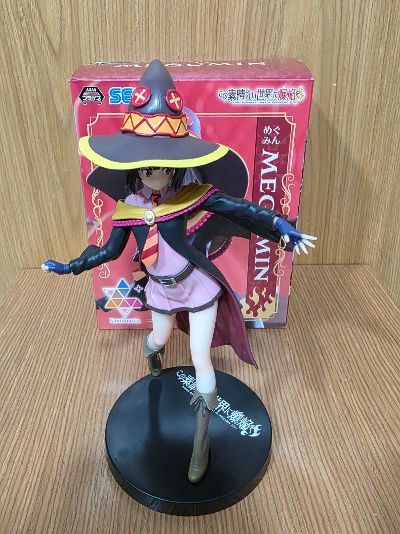 Sega Luminasta Megumin (Category: Figurines & Statues) located in San Juan City. Submitted by mahtoyz (Listing ID 1379253911, Image 2). Description: Sega Luminasta Megumin Figure Condition: BIB Box Condition: 6/10 Price: PHP 550 Metro Manila Only Via Lalamove #Luminasta #Megumin #Toys #Collection.