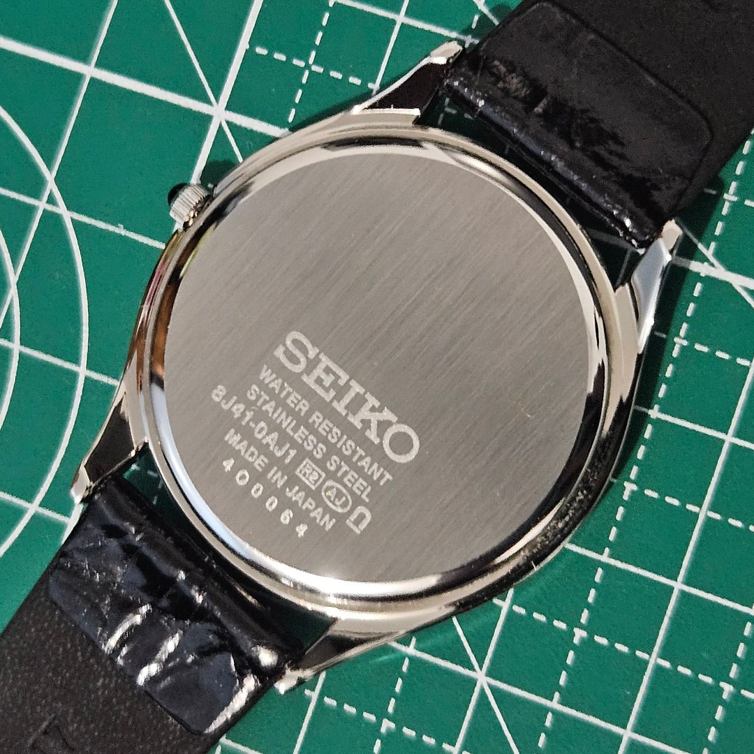 Seiko Dolce SACM171 (Category: Men's Watches) located in Manila. Submitted by d.manuel (Listing ID 1379190102, Image 3). Description: Seiko Dolce SACM171 • JDM • 8J41 HAQ movement, 33mm case size, sapphire crystal • Purchased on April 2, 2025 • Box and papers • RFS: Reducing collection.