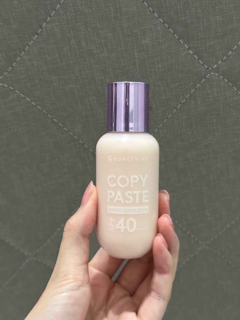 Somethinc Copy Paste Tinted Sunscreen Shade Cotton, Kesehatan ...