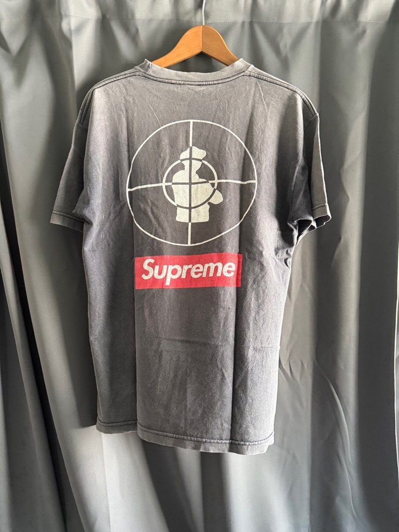 SS06 Supreme x Public Enemy tee black T-shirt L Vintage 2006 box
