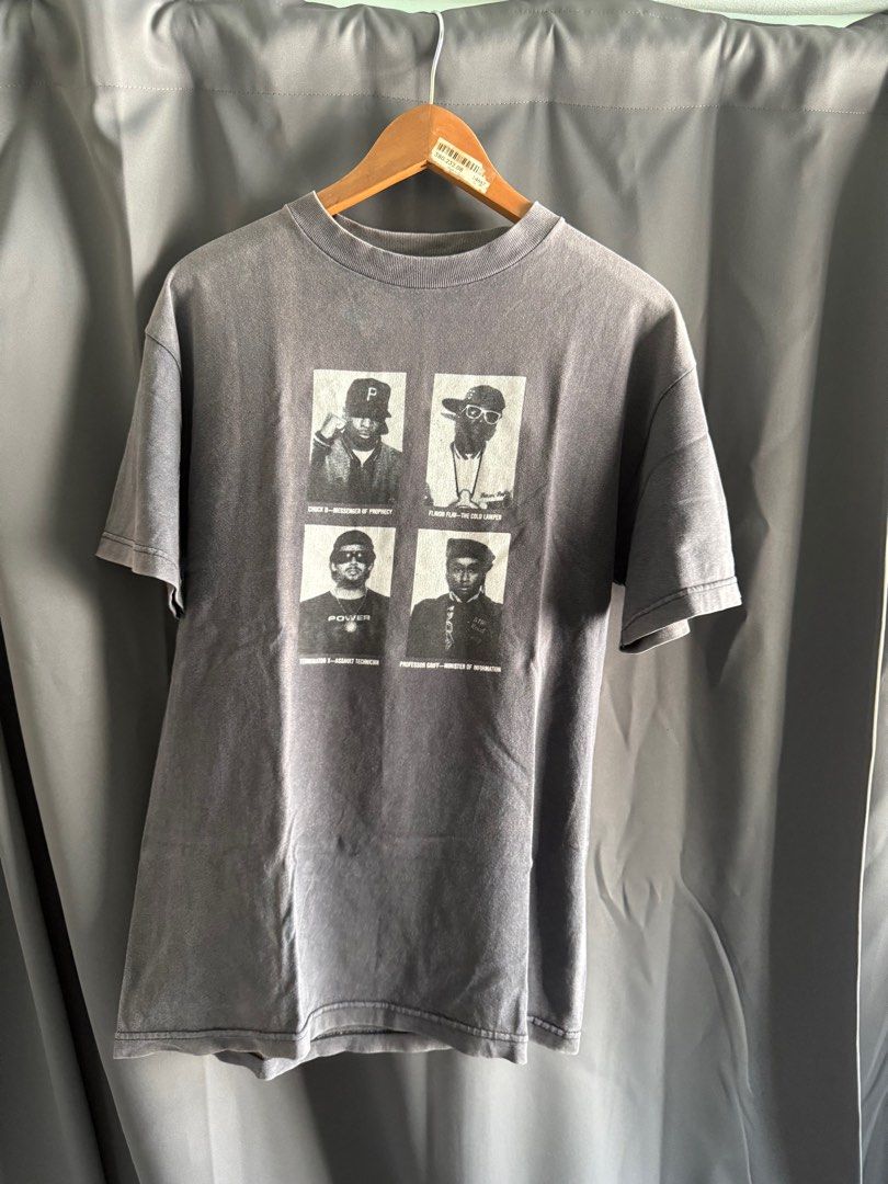 SS06 Supreme x Public Enemy tee black T-shirt L Vintage 2006 box