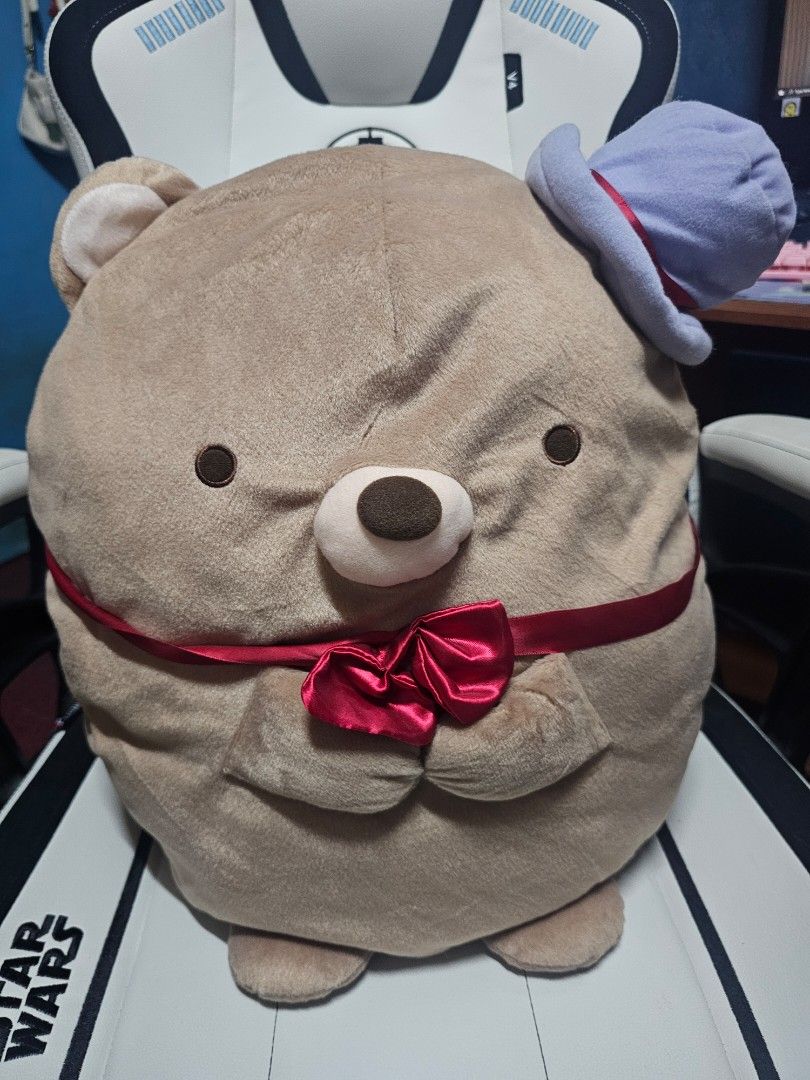 Sumikko Gurashi Bear Factory Manager Jumbo Plush (Category: Plushies & Soft Toys) located in Cavite. Submitted by bleeeeeeep (Listing ID 1379237256, Image 2). Description: without flaws and in good condition. without tag but with etiketa..