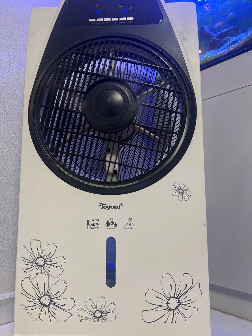 Toyomi Air Cooler with Mist and Fan, Furniture Home Living