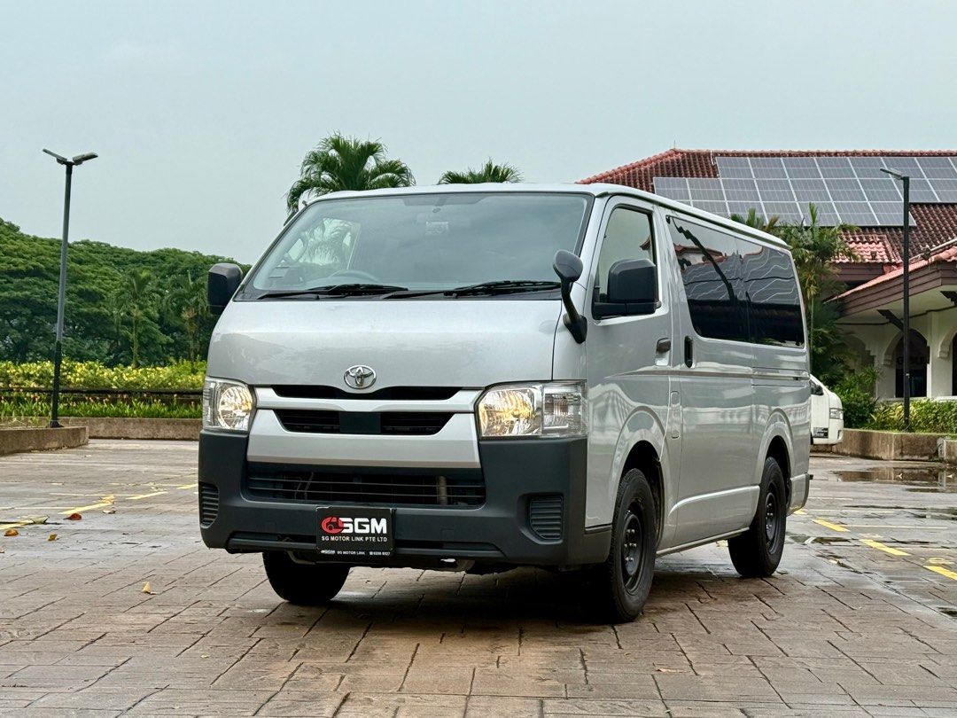 Toyota Hiace 2.0A DX Auto (Category: Used Commercial Vehicles for Sale) located in Singapore. Submitted by sgmpteltd (Listing ID 1379140661, Image 1). Description: Contact : 9796 3224 (Evan) 02/2022 Toyota HiAce 2.0A DX 1) 1 owner 2) Genuine low mileage 3) condition like brand new 4) Original paintwork Much cheaper than buying a diesel van today Test drive before buying welcomed with trade in possible too. Bank loan and in house finance .