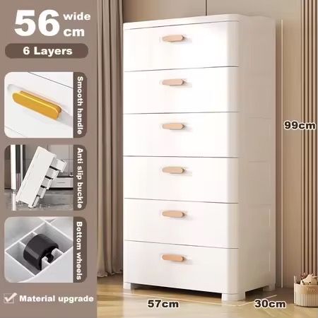 Transparent Door Storage Cabinet | Modular Closet Storage Cabinet | Stackable Plastic Storage Cabinet | Acrylic Panel Wardrobe Cabinet | Bedroom Clothes Storage Cabinet | Multi Compartment Organizer Cabinet | Rolling Door Storage Cabinet (Category: Shelves, Cabinets & Racks) located in Singapore. Submitted by cozynestco (Listing ID 1379220955, Image 2). Description: 🚚 FREE DOORSTEP DELIVERY 🚚 *DM if interested* Delivery takes 2-3 working days S