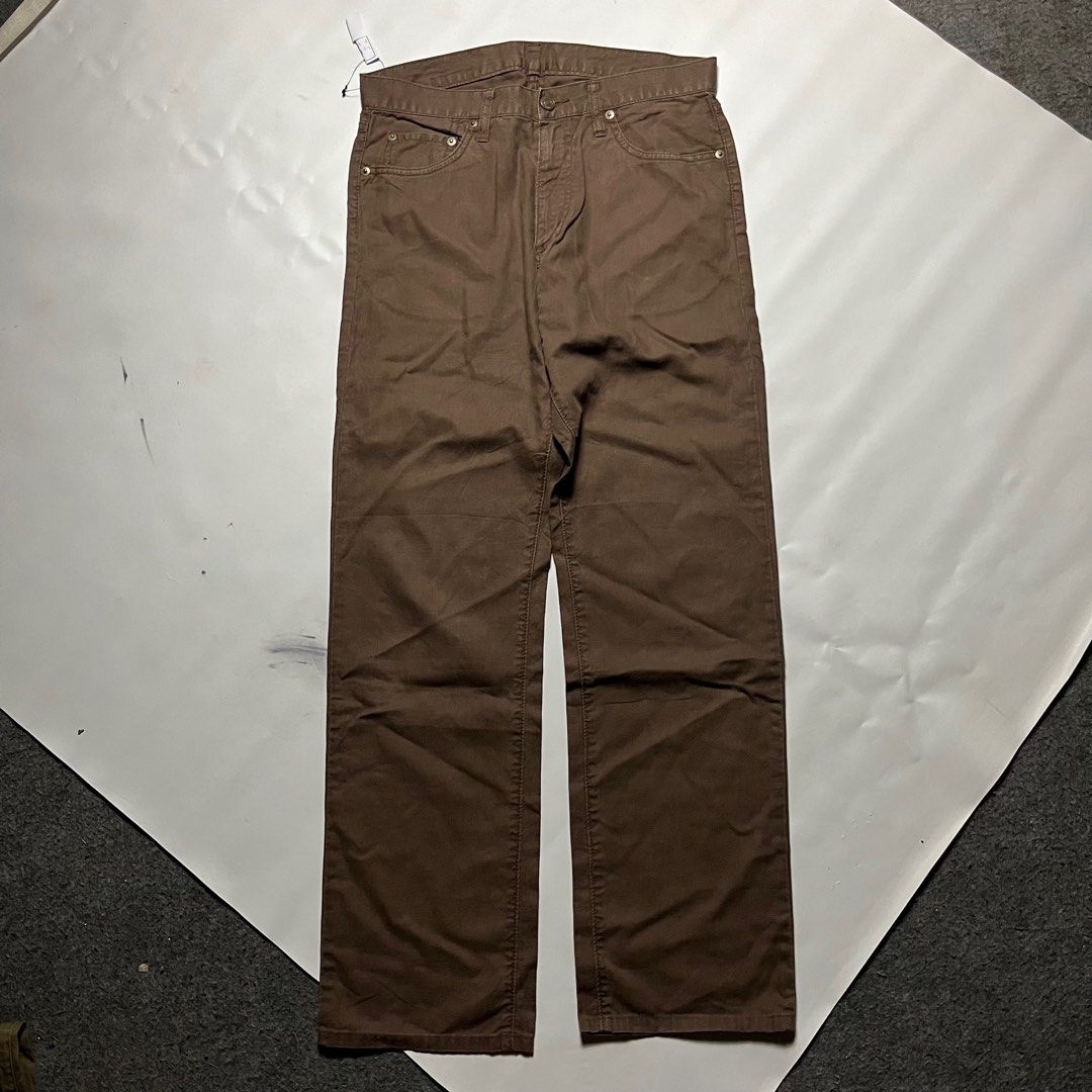 UNIQLO JEANS DARK BROWN Not Not UNIQLO, GU HNM PULL N BEAR H&M