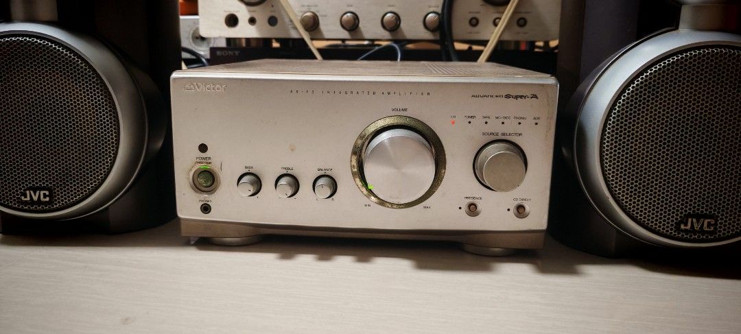 Victor(JVC ) Integrated STEREO AMPLIFIER MODEL AX-F3, 音響器材