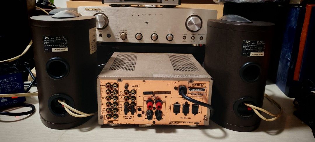 Victor(JVC ) Integrated STEREO AMPLIFIER MODEL AX-F3, 音響器材