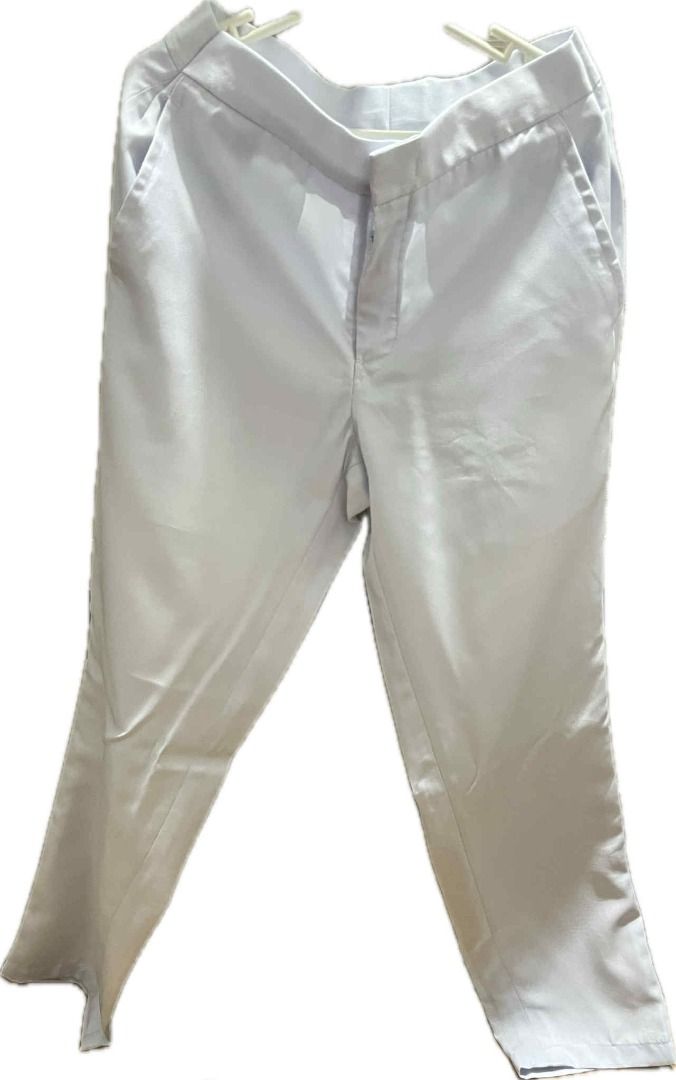 WTS LFB NURSING WHITE UNIFORM SET (FOR PETITE BODYFRAME) (Category: Sets or Coordinates) located in Subic. Submitted by daisise (Listing ID 1379227678, Image 2). Description: NURSING/MEDICAL WHITE UNIFORM SET FOR SALE Can fit an XS to S body frame. Inclusion: 2 white blouse tops (1 long-sleeved/1 short-sleeved) 2 white pants/trousers Can be used for oath-taking ceremony/for board exam season. Can negotiate for the price or for any question, just 