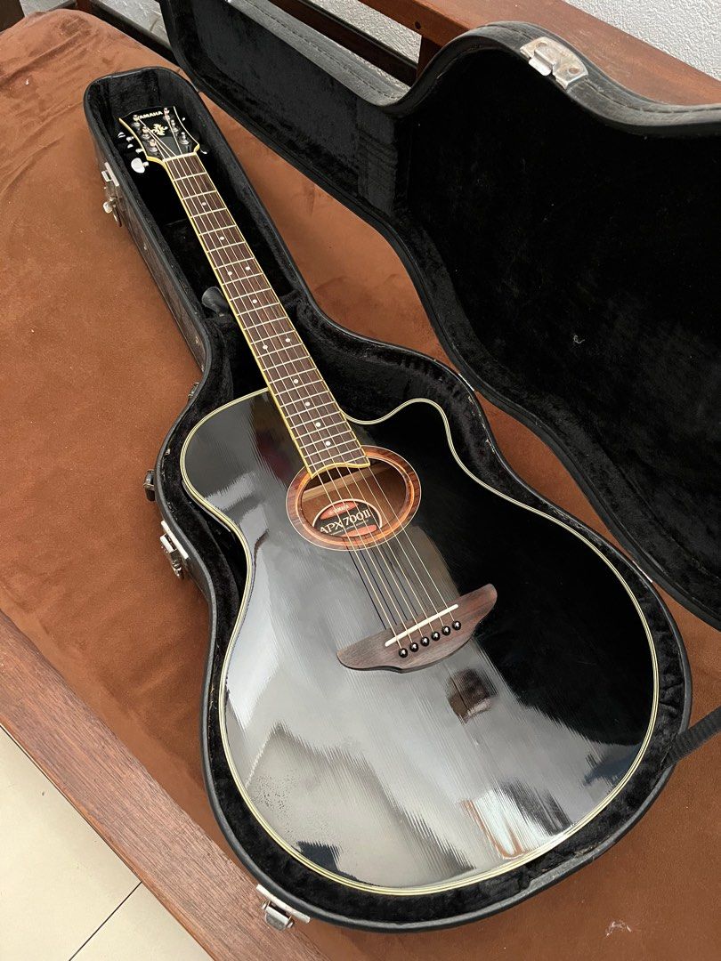 Yamaha APX 700II acoustic electric guitar (Category: Musical Instruments) located in Antipolo. Submitted by jccruise (Listing ID 1379130607, Image 1). Description: No issues. Like new. With case. With original elixir ga10 string..