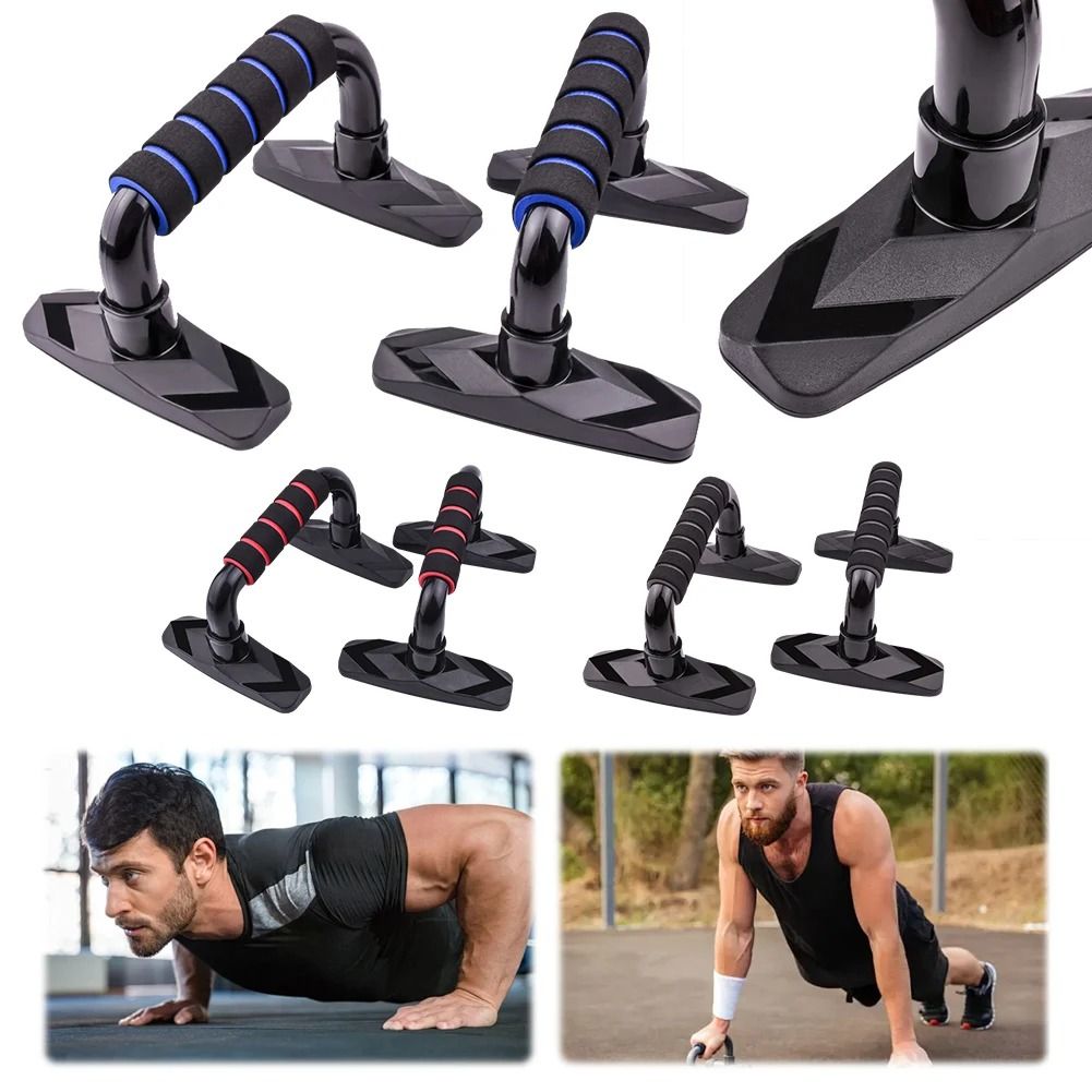 2Pcs Push Up Bar Push Up Stands Foam Handles Push Up Grip Handle Anti ...