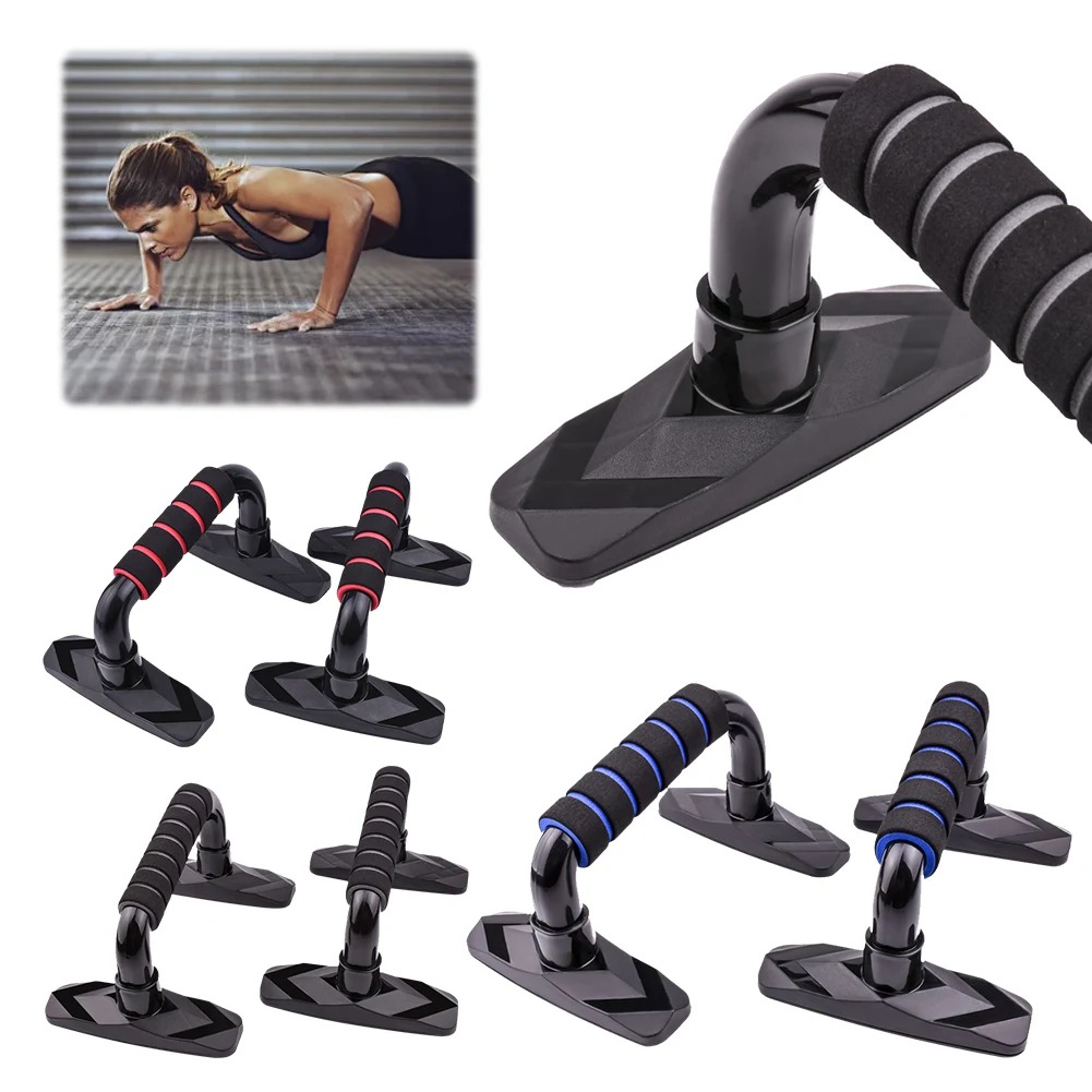 2Pcs Push Up Bar Push-up Bracket Foam Handles Push Up Stands Anti Slip ...