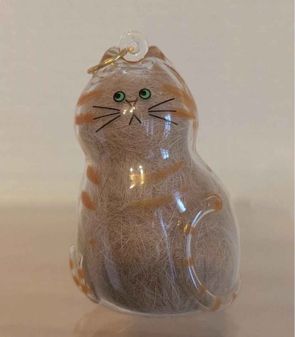 Cat Hair Key Chain - 6 Designs (Category: Toys & Games) located in Singapore. Submitted by giliac (Listing ID 1378533332, Image 3). Description: 1 set for 28 Only 1 set! Adorable cat-shaped containers designed to hold your pet's hair. There are 6 different cat designs to choose from. Each container comes with a wire ring. A unique way to keep a piece of your beloved pet close. Perfect for cat lovers!.